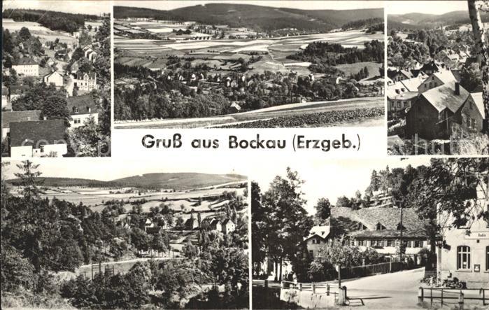 Bockau Erzgebirgskreis Panorama Teilansichten
