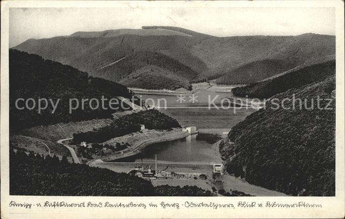 Bad Lauterberg Odertalsperre Staumauer