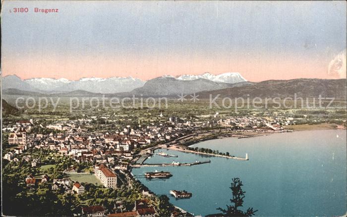 Bregenz Vorarlberg Panorama