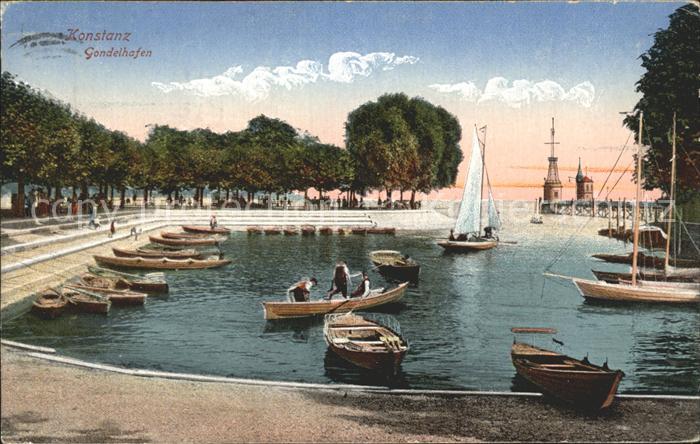 Konstanz Bodensee Gondelhafen
