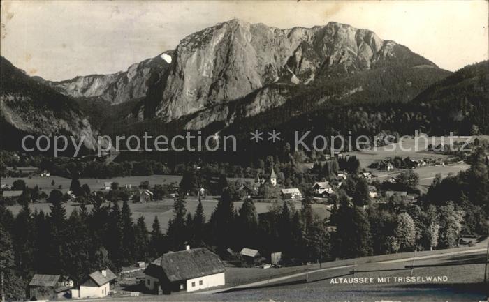 Altaussee mit Trisselwand