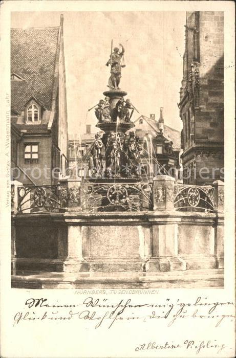 NueRNBERG  CITY Tugendbrunnen