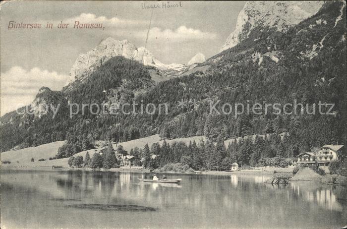 Hintersee Berchtesgaden Panorama