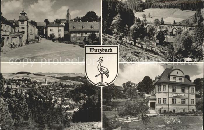 Wurzbach Dorfpartie Viadukt Panorama Kulturhaus