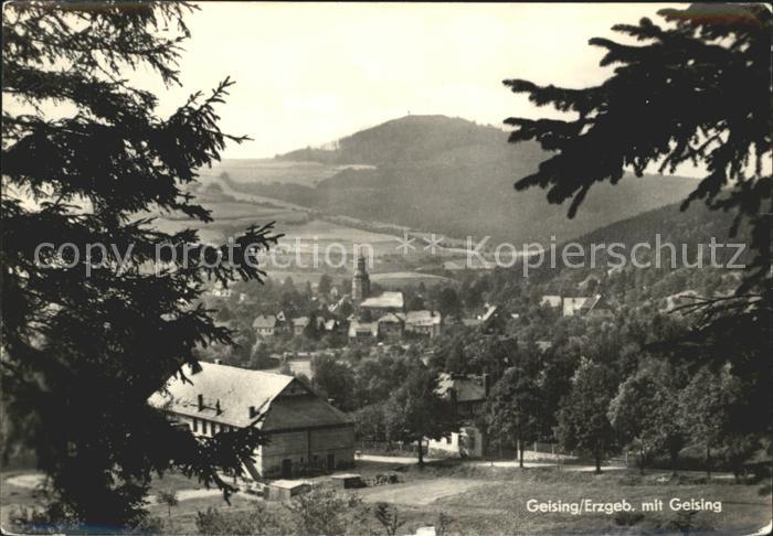 Geising Erzgebirge mit Geising