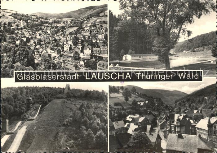 Lauscha Total Schwimmbad Schanze Teilansicht