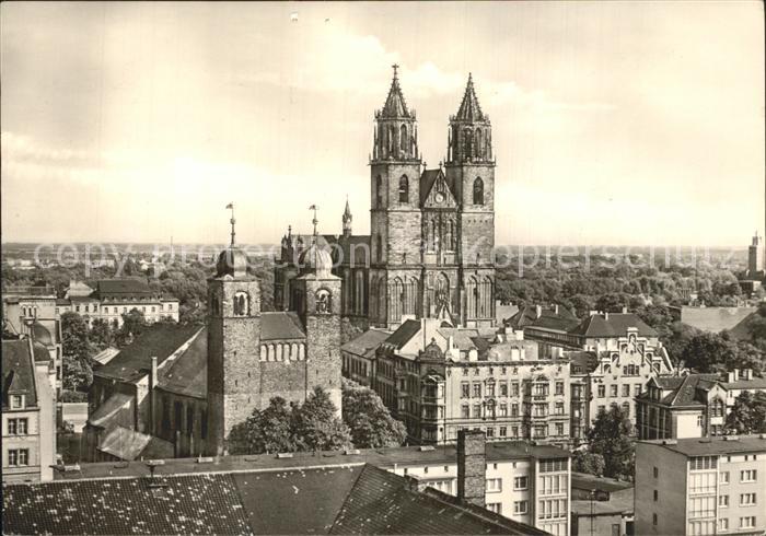 MAGDEBURG  CITY Dom und St Sebastiankirche