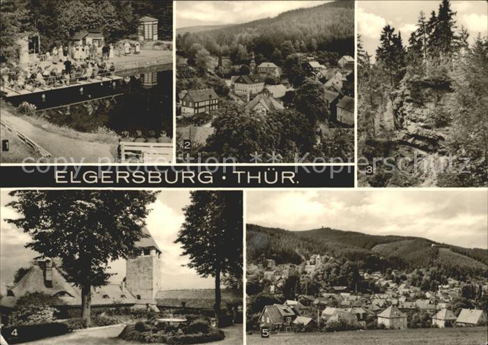 Elgersburg Freilichtbuehne Schlossblick Goethefels Koernbachtal FDGB Erholungshe