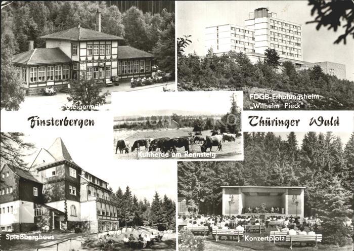 Finsterbergen Steigermuehle FDGB Erholungsheim Wilhelm Pieck Spiessberghaus Konz