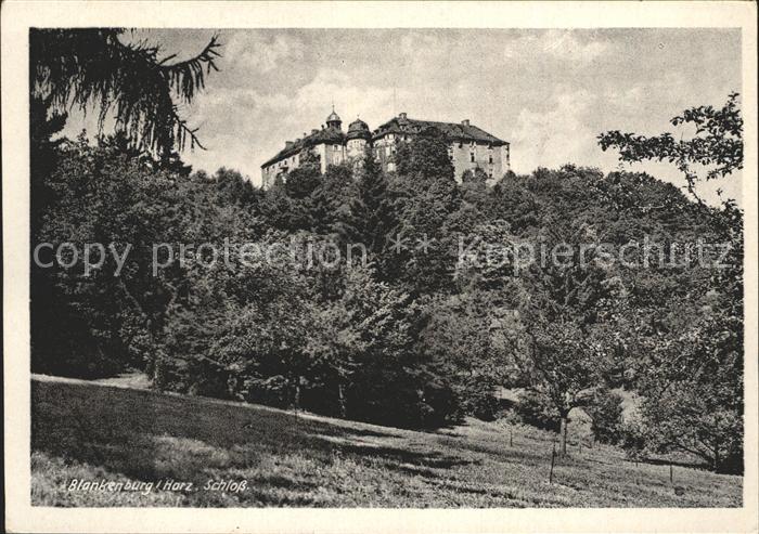 Blankenburg Harz Schloss