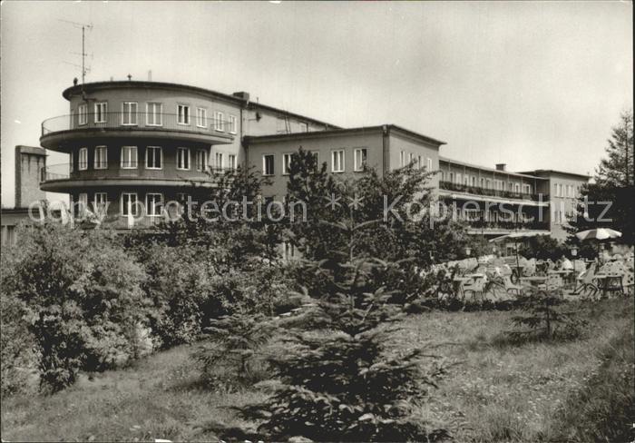 Gernrode Harz FDGB Erholungsheim Fritz Heckert