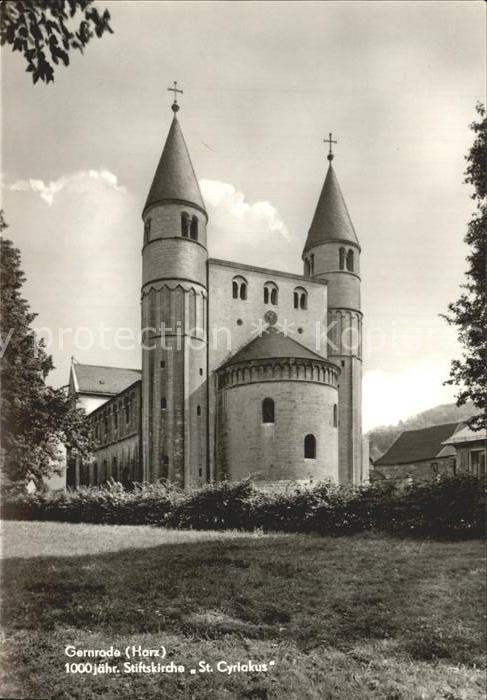 Gernrode Harz Stiftskirche St Cyrlakus