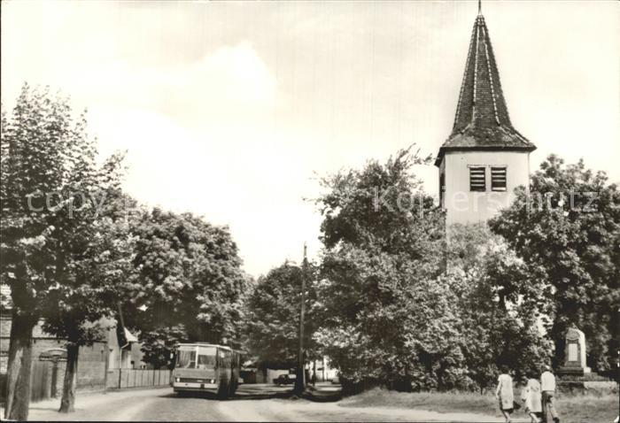 Zuehlsdorf Dorfstrasse Reisebus