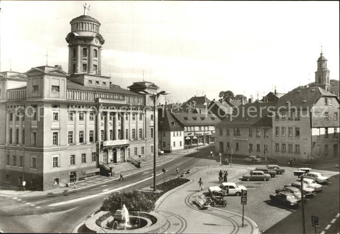 Zeulenroda-Triebes Rathaus Marktplatz