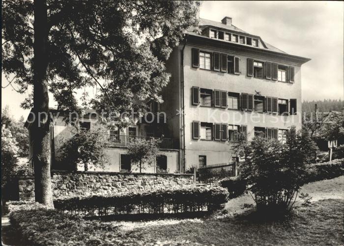 Baerenfels Erzgebirge FDGB Erholungsheim