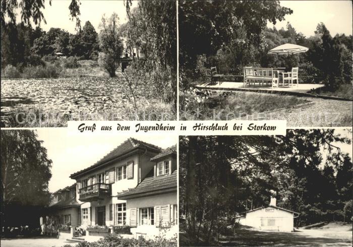 Hirschluch Jugendheim Garten Teilansichten