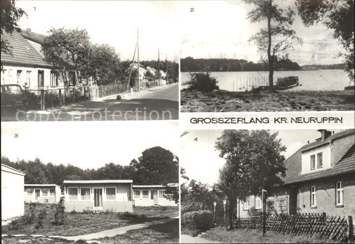 Grosszerlang OT Kolome Bootshafen am Kleinen Platzsee Bungalowsiedlung FDGB Erho