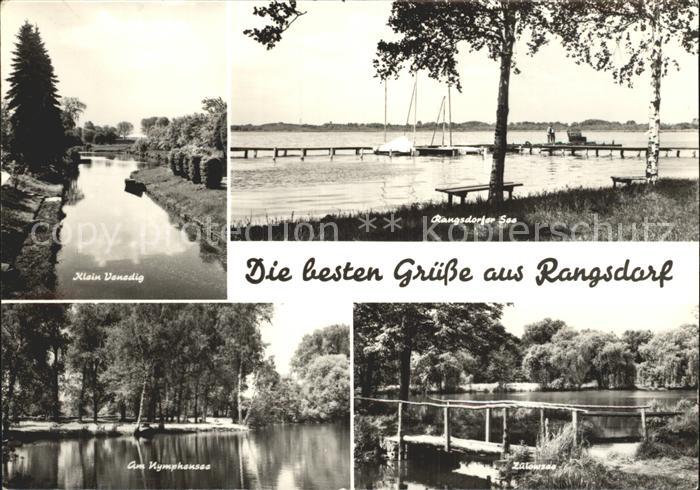 Rangsdorf Klein Venedig Rangsdorfer See Am Nymphensee Zalowsee