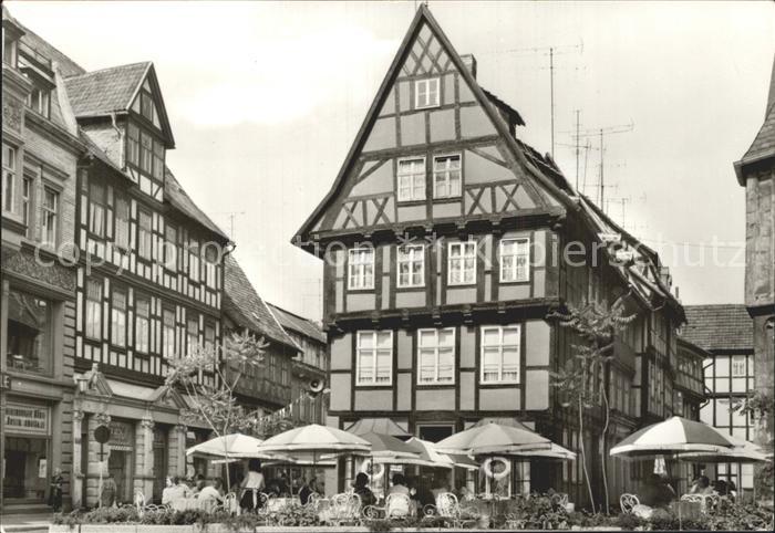 Quedlinburg Harz Boulevard Cafe am Markt
