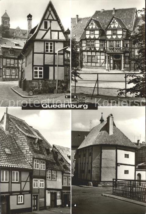 Quedlinburg Harz Finkenherd Wassertorstr Klopstockhaus Hochstaenderhaus