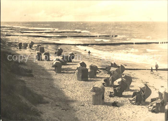 Ahrenshoop Ostseebad Strandpartie