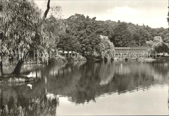 Meerane Sommerbad mit Teichanlagen