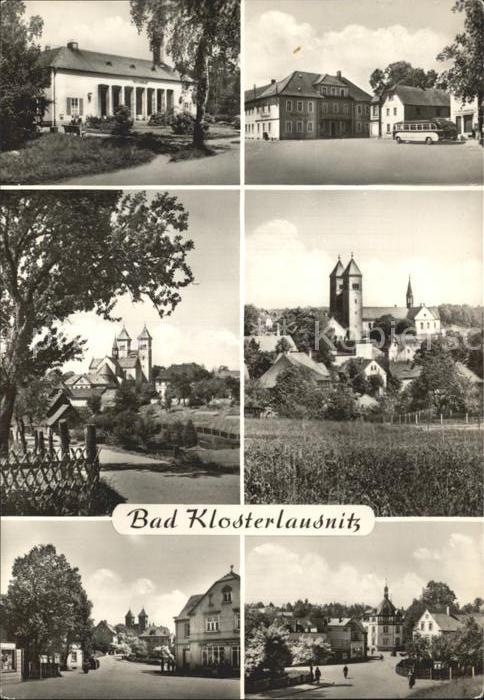 Bad Klosterlausnitz Orts und Teilansichten Kloster