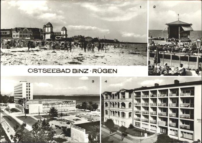 Ruegen Strand Kurhaus Konzertplatz FDGB Erholungsheim Arkona Urlauberrestaurant