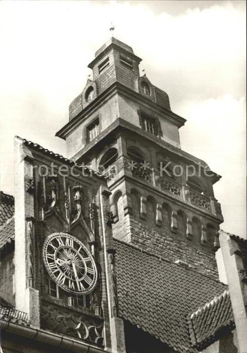 ZEITZ Sachsen-Anhalt Rathaus Turm Uhr