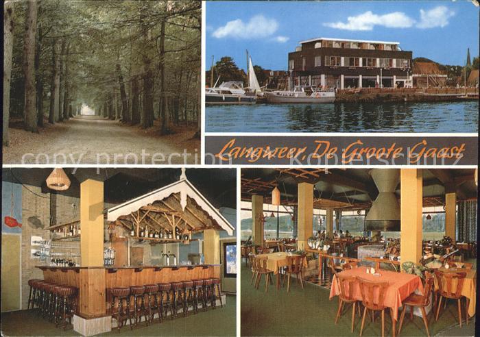 Langweer Cafe Restaurant De Groote Gaast Bar Gastraum Baumallee
