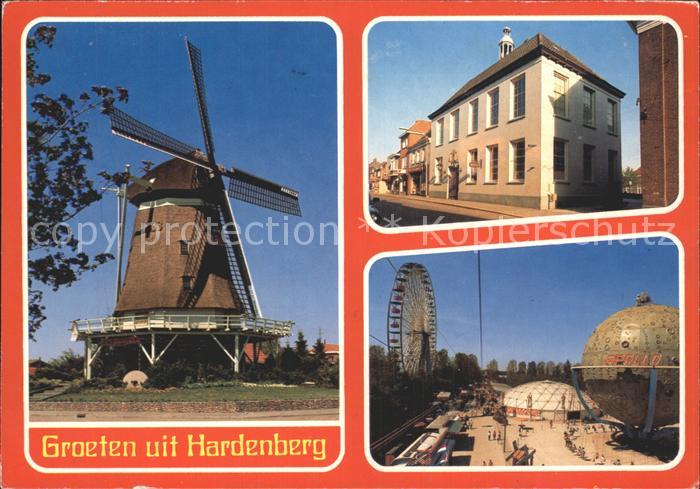 Hardenberg Niederlande Windmuehle Rathaus Vergnuegungspark