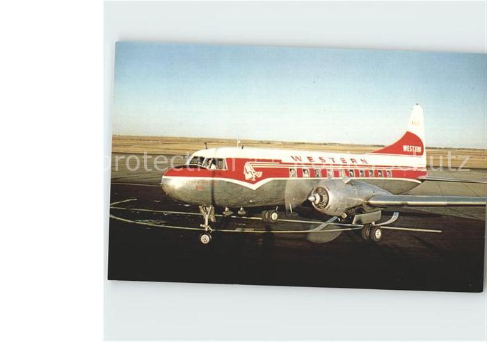 Flugzeuge Zivil Western Airlines Convair 240