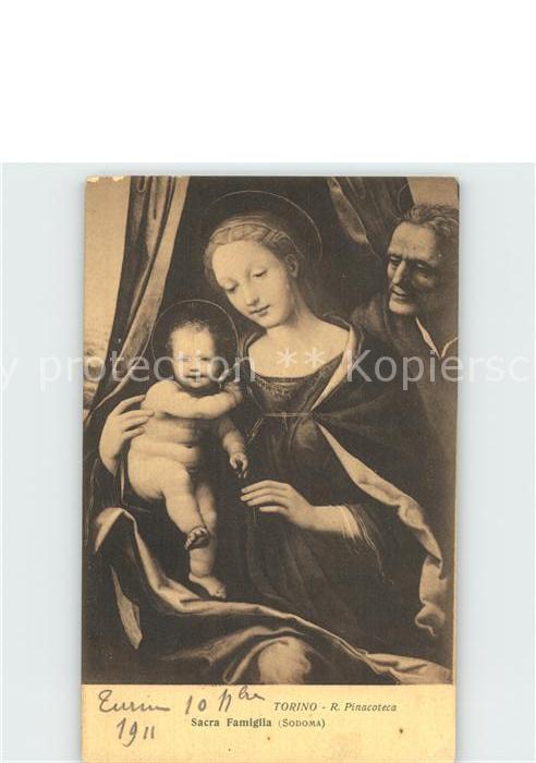 Religion Sacra Famiglia Kuenstlerkarte R. Pinacoteca