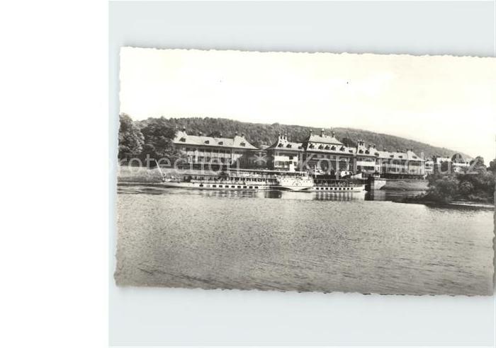 Dampfer Seitenrad Dresden Lustschloss Pillnitz Wasserpalais