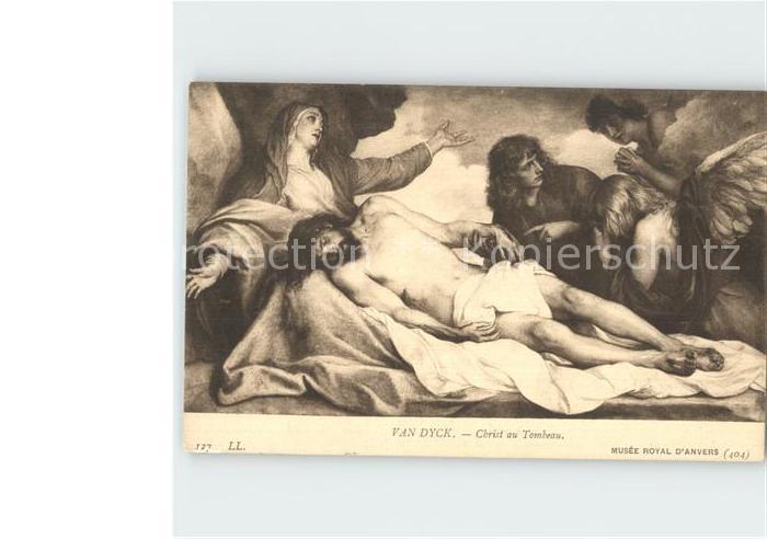 Van Dyck A. Christ au Tombeau