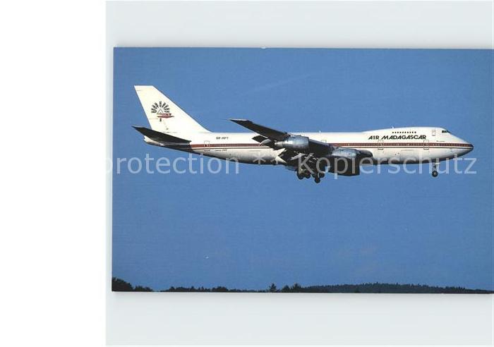 Flugzeuge Zivil Air Madagascar Boeing 747-2B2B 5R-MFT c