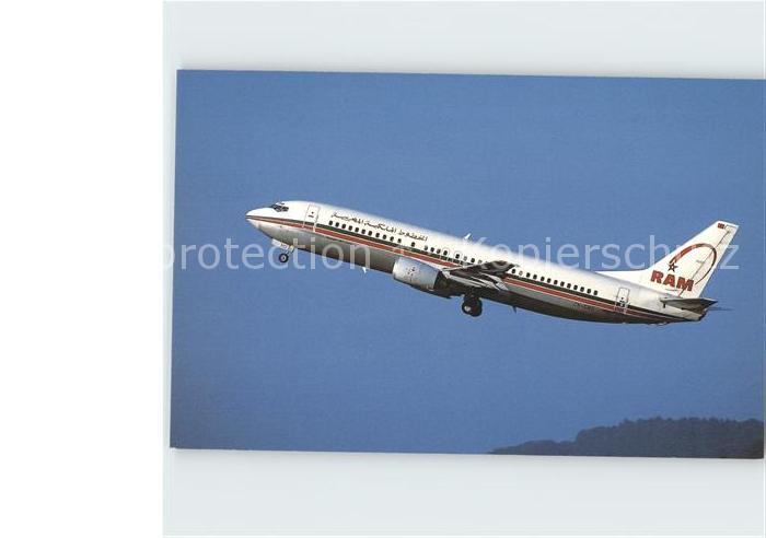 Flugzeuge Zivil Royal Air Maroc Boeing 737-4B6 CN-RMG c