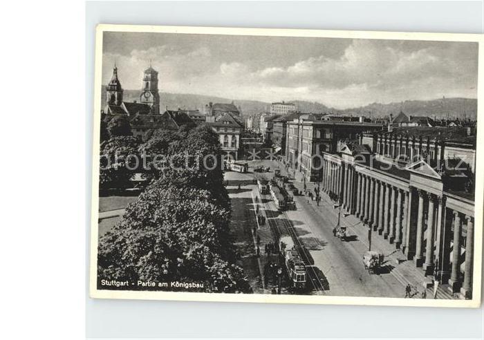 Strassenbahn Stuttgart Koenigsbau