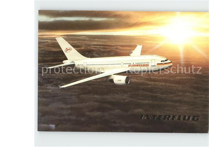 Flugzeuge Zivil Interflug A 310/208