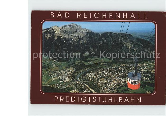 Seilbahn Predigtstuhl Bad Reichenhall