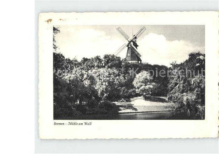 Windmuehle Bremen Muehle am Wall