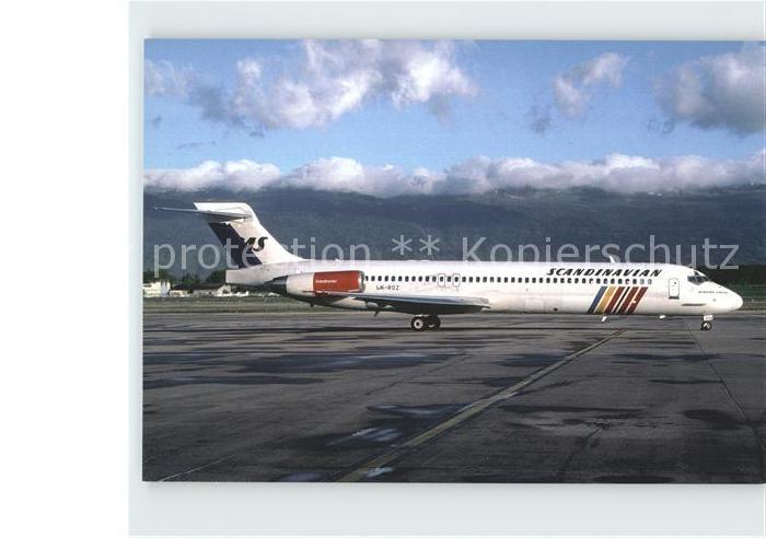 Flugzeuge Zivil McD Douglas MD-87 LN-ROZ cn 49608