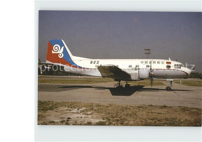 Flugzeuge Zivil China General AV'N Ilyushin IL-14 623