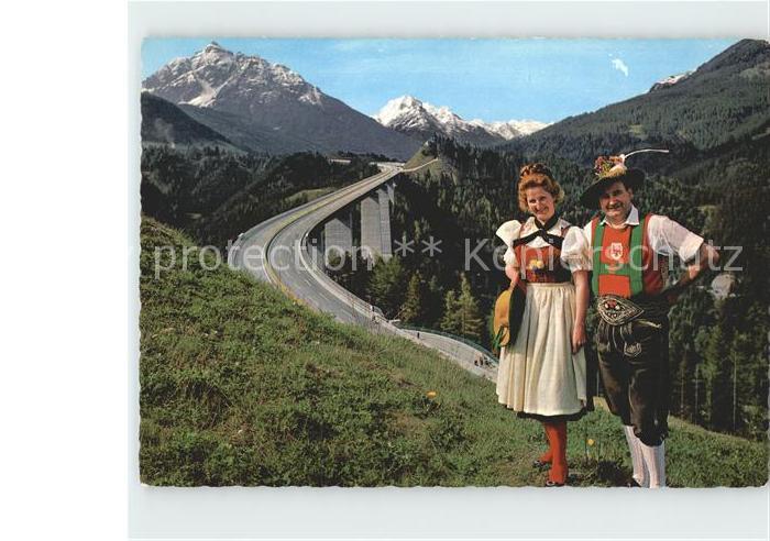 Saenger Band Jodlerduo Kerschbaumer-Meixner Europabruecke Brenner-Autobahn