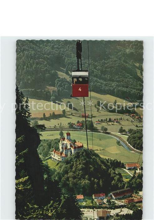 Seilbahn Kampenwand Schloss Hohenaschau Chiemgau