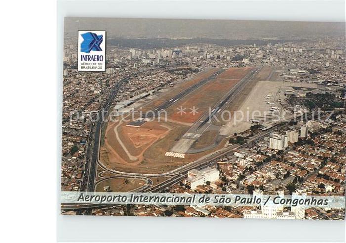 Flughafen Airport Aeroporto Sao Paulo Congonhas Vista aerea