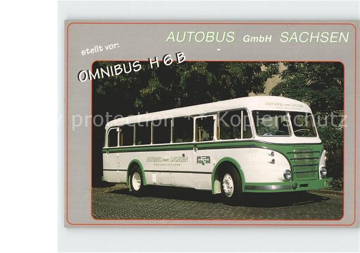 Omnibus Autobus H 6 B Sachsen