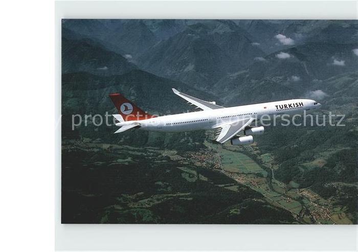Flugzeuge Zivil Turkish Airlines Airbus A 340-300