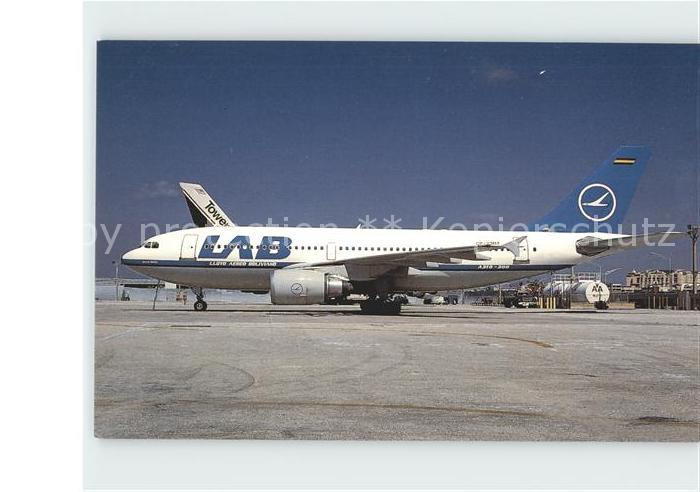 Flugzeuge Zivil LAB Lloyd a Boliviano Airbus A310-304 6