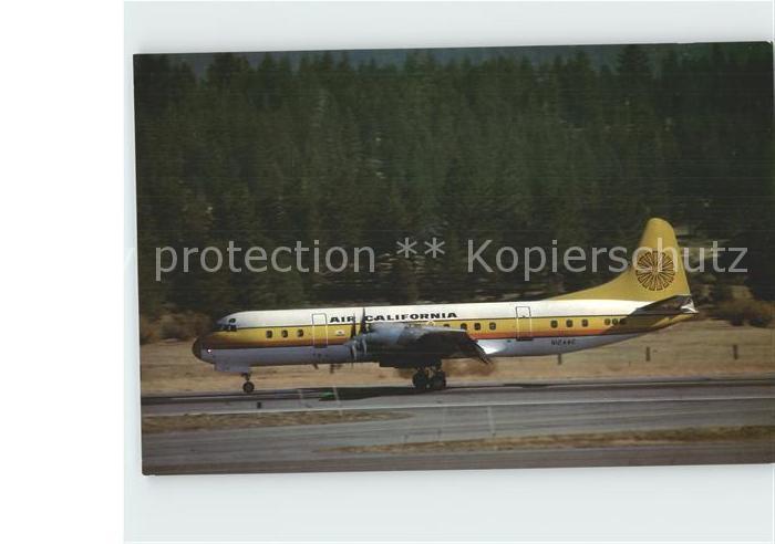 Flugzeuge Zivil Air California Electra N124 AC C/N 1114